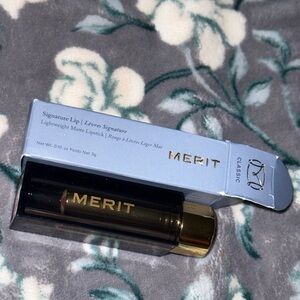 MERIT Signature Lip Lightweight Matte Lipstick!